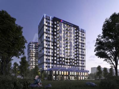 Продаю 1-комнатную квартиру, 50кв. м., этаж - 16/16, Абая/Ахунбаева.