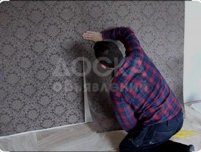 Поклейка обоев, покраска стен, штукатурка, шпаклевка, косметический ремонт.