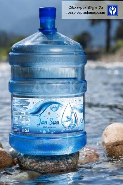 Артезианская воду "Жан Суу": Почувствуйте элегантность в каждой капле!