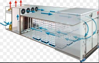 Холодильные камеры промышленного образца.