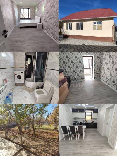 Продаю дом 3-ком. 93кв. м., этаж-1, 5-сот., стена кирпич, Село Көк Жар.