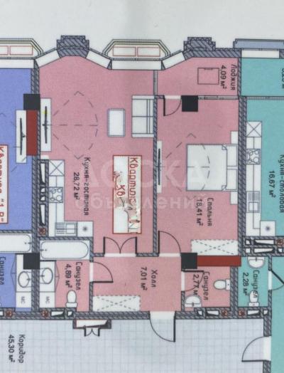 Продаю 2-комнатную квартиру, 68кв. м., этаж - 5/16, Ч.Айтматова /Ажыбек Баатыра .