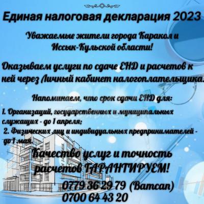 Единая налоговая декларация.