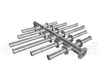 Нижнее дренажно-распределительное устройство (НДРУ) горизонтального типа, на бетонном основании