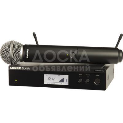 Shure BLX24R/SM58 Rackmount Wireless Handheld Microphone System with SM58 Capsule (H9: 512 to 542 MHz)