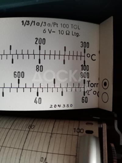 Самописец ГДР на 6т.