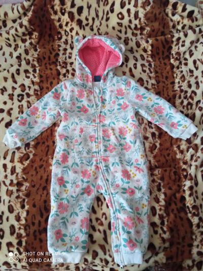 Слип на весну - осень, на 1-2 года. Х/б теплый