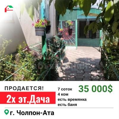 Продаю участок сельхоз назначения, 7 соток Чолпон-ата.