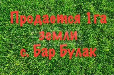 Продаю участок под строительство, 1 га с. Бар Булак.