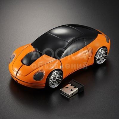 Продаю оптическую беспроводную мышь автомобильная форма приём сигнала USB.В хорошем состоянии Б/У.