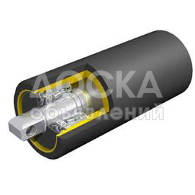 Резиновые конвейерные ролики.