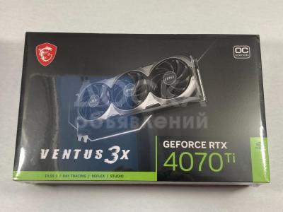 Msi GeForce rtx 4070 ti Ventus 3x oc 12 ГБ gddr6x