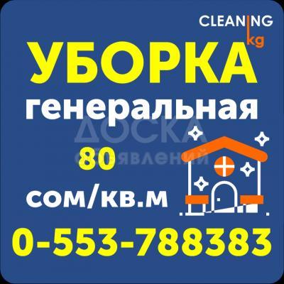 Генеральная уборка в Бишкеке