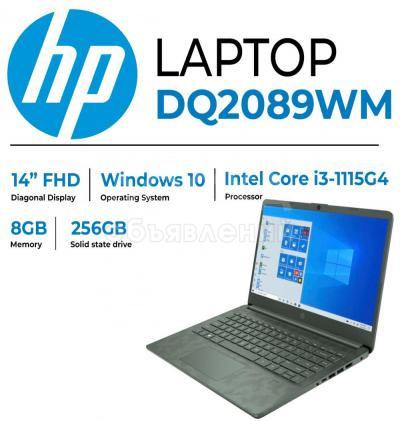 Ультрабук HP 14-dq2089wm, i3-1115 G4 4.1 GHz,8gb,256gb M.2 SSD,14/матовый(1920x1080),IPS