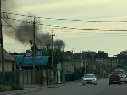 В районе Селекции что-то горит, - горожанка