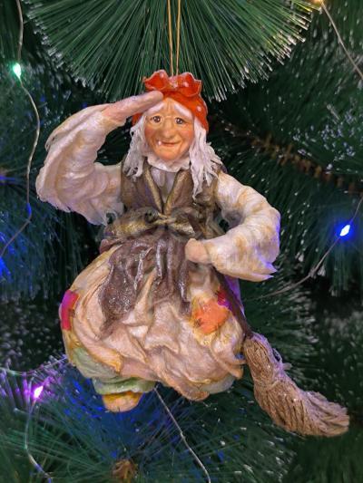 Баба-яга -это украшение ручной работы