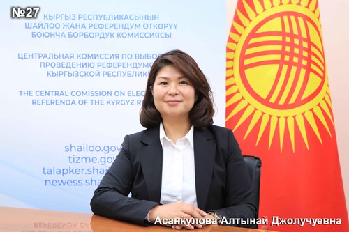 Асанкулова Алтынай Джолучуевна