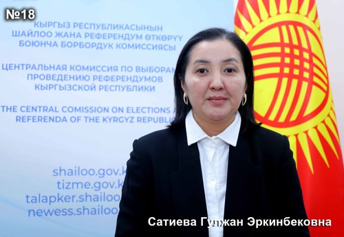 Сатиева Гулжан Эркинбековна
