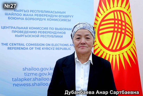 Дубанбаева Анар Сартбаевна