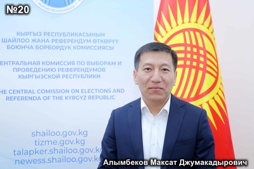 Алымбеков Максат Джумакадырович