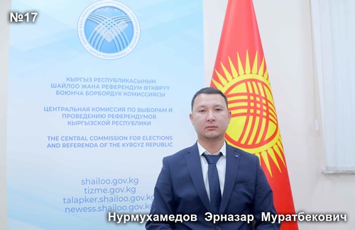 Нурмухамедов Эрназар Муратбекович