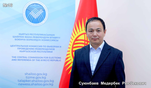 Суюнбаев Медетбек Рысбекович