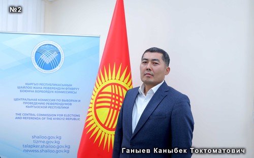 Ганыев Каныбек Токтоматович