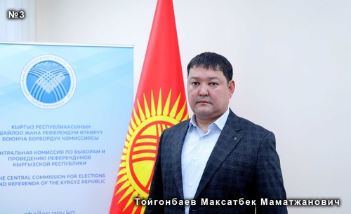 Тойгонбаев Максатбек Маматжанович