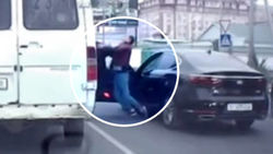 Участников драки на дороге оштрафовали и отправили в спецприемник, - ГУВД Бишкека