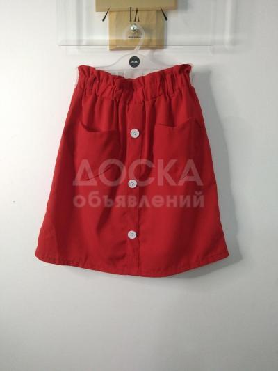 Красная юбка Shein