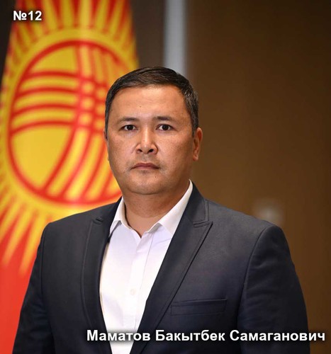 Маматов Бакытбек Самаганович