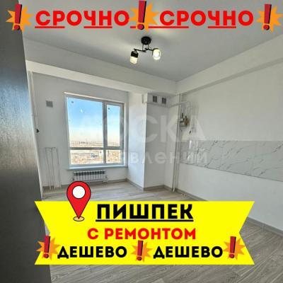 Продаю 1-комнатную квартиру, 44кв. м., этаж - 10/14, Пишпек.
