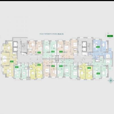 Продаю 1-комнатную квартиру, 44кв. м., этаж - 10/14, ПИШПЕК.