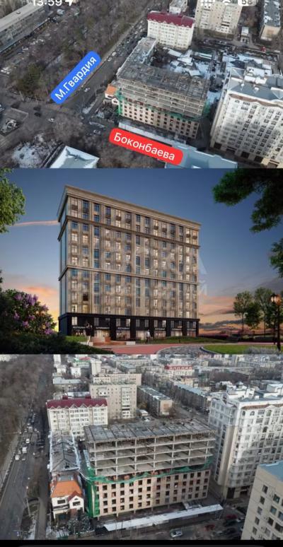 Продаю 2-комнатную квартиру, 81кв. м., этаж - 6/14, Боконбаева \ М.Гвардия .