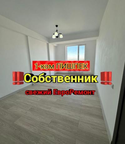Продаю 1-комнатную квартиру, 44кв. м., этаж - 10/16, ПИШПЕК.