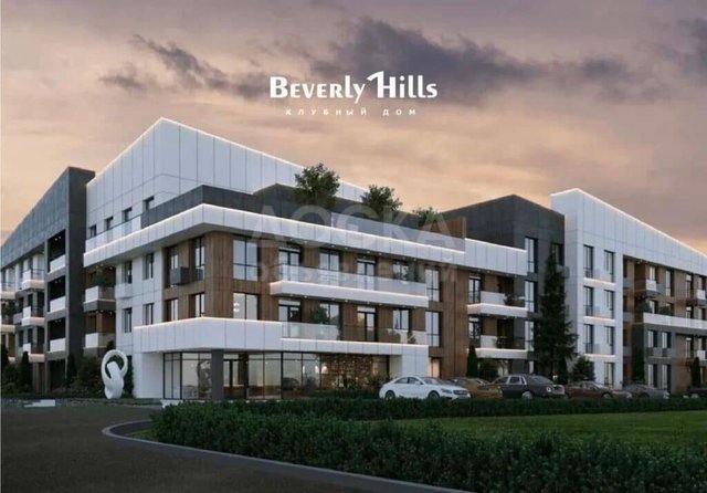 Продаю 2-комнатную квартиру, + терасса (16 кв.м) с видом на горы + собственный газон. Клубный дом Beverly Hills.