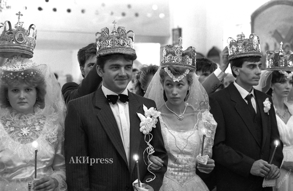 Венчание в Воскресенском соборе