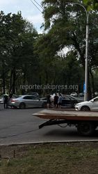 На Айтматова-Жаманбаева произошло ДТП