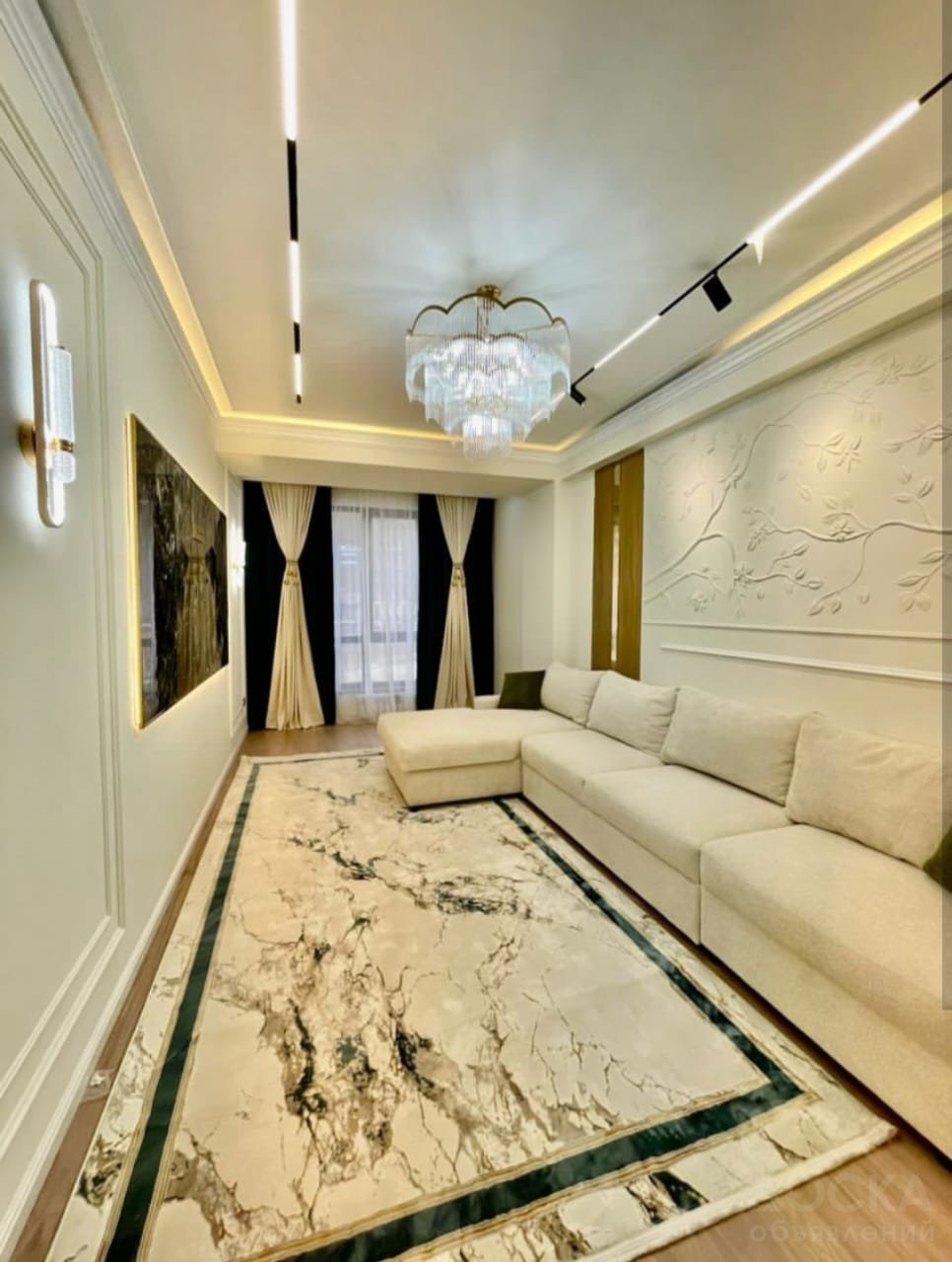 Продаю 3-комнатную квартиру, Мкр Асанбай, ЖК "Venezian". 135000$. — фото 1