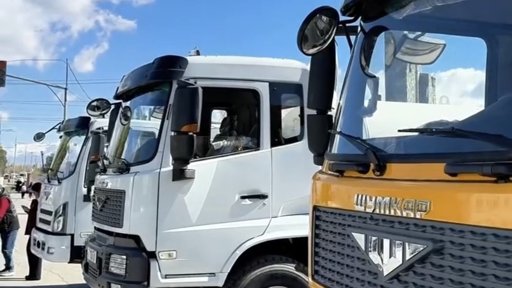 Ат-Башин районуна үч бирдик жаңы атайын техника берилди